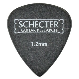 SCHECTER SPT-EP10 BK Teardrop type EX HARD poly- fading tar guitar pick ×10 sheets 