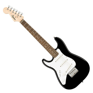 スクワイヤーギター Squier Mini Stratocaster Left-Handed Laurel Fingerboard Black 左利き用 エレキギター ギター子供用