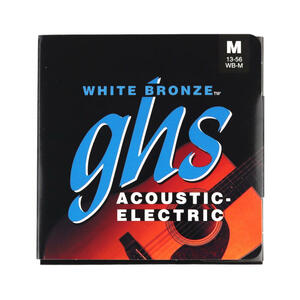 GHS WB-M White Bronze Medium 013-056 Акустическая гитарная строка x 6 Sets