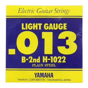 ヤマハ YAMAHA H1022 エレキギター用 バラ弦 2弦×6本