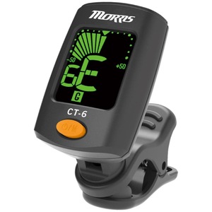 ギターチューナー クリップ式 MORRIS CT-6 Clip Tuner クリップチューナー アコギ チューナー