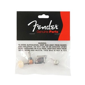 フェンダー Fender 65 Mustang Reissue Tuner Nickel with Cream Buttons ギターペグ 1個