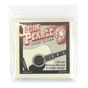 Строка John Pearse String 100xl Акустическая гитарная строка 10-47 × 6 наборов