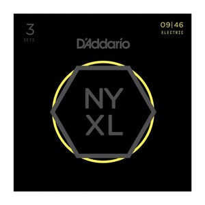 ダダリオ D'Addario NYXL0946-3D エレキギター弦 3セットパック