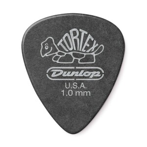 JIM DUNLOP 488 Tortex Pitch Black Standard 1.0mm ギターピック×12枚