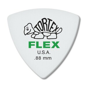 ギターピック 12枚 セット ジムダンロップ 0.88mm 456 Tortex Flex Triangle JIM DUNLOP ジムダン