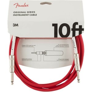 フェンダー Fender Original Series Instrument Cable SS 10' FRD ギターケーブル ギターシールド