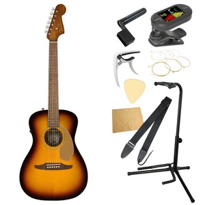  крыло Fender MALIBU PLAYER SUNBURST WN электрический акустическая гитара введение 9 позиций комплект 