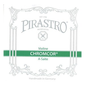 ピラストロ PIRASTRO CHROMCOR クロムコア ヴァイオリン弦 A線 スチール 4/4 クロムスチール巻 3192