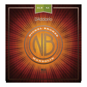 D'Addario D'Addario NBM11541 Nickel Bronze Mandolin Set Medium-Heavy 11.5-41 mandolin string 