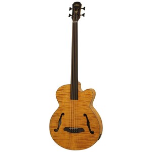  fret less base ARIA FEB-F2/FL STBR electric acoustic bass 