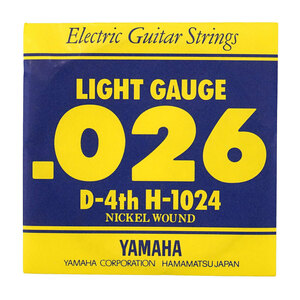 ヤマハ YAMAHA H1024 エレキギター用 弦 バラ売り 4弦