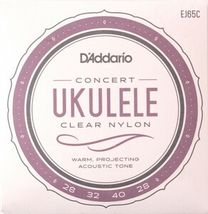 ダダリオ ウクレレ弦 コンサート D'Addario EJ65C Pro-Arte Custom Extruded Ukulele Concert コンサートウクレレ弦