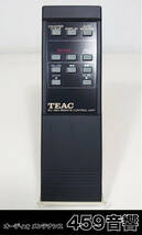 TEAC カセットデッキ用 リモコン「RC-393」動作OK★送料185円★V-3000、3010、1010、1030、1050 などに対応_画像1