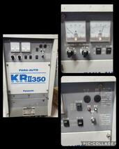 Panasonic/パナソニック YD-350KR2 CO2/MAG　 半自動溶接機 三相200V　実働中古☆備品多数☆送給装置２機☆キャップタイヤ10M☆即使用可能_画像2