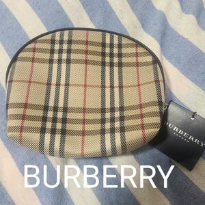 未使用　タグ付き　BURBERRY ポーチ バーバリー　小物入れ