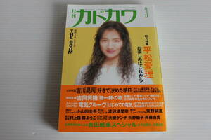 月刊カドカワ　1994年3月　総力特集　平松愛理　絶版　希少　レア