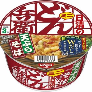 最終【12個】日清のどん兵衛 天ぷらそばミニ 東×12個 カップ麺 訳ありの画像2