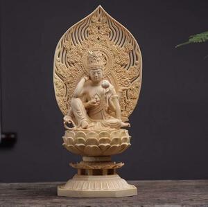  beautiful goods * high quality * most new work tree carving ... finishing goods . meaning wheel . sound image Buddhism fine art 