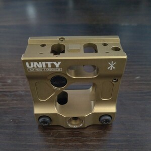 実物 UNITY MOUNT マウント AIMPOINT T-1 T-2用 TAN American defense QDレバー