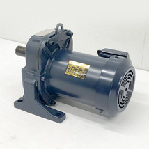 C4893YO 【美品】ギヤードモーター モートル 三菱 GM-LJ 0.75kw 50/60RPM　三相200V電動工具_画像1