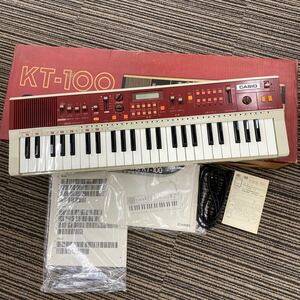 CASIO ELECTRONIC MUSICAL INSTRUMENT Casiotone KT-100 カシオ 電子ピアノ キーボード オーディオ機器 楽器 音楽 現状品