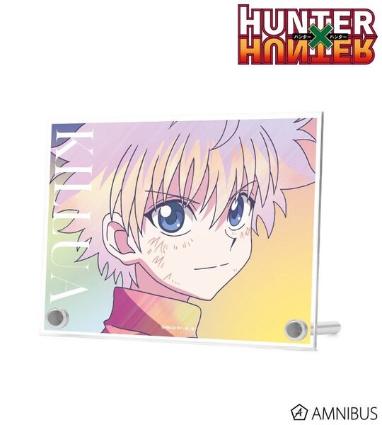 HUNTER×HUNTER　Ani-Art clear label 第2弾 A6アクリルスタンドパネル　キルア=ゾルディック