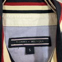 1円スタート! （6）TOMMY HILFIGER トミーヒルフィガー バンドカラーシャツ 長袖シャツ サイズS ホワイト 白 レディース トップス 最落なし_画像6