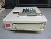 名機　Logitec SCSI外付CD-RドライブLCW-7408 高音質CDドライブ SONY CDU948S_画像1