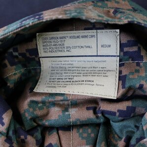 米軍実物 USMC アメリカ軍 海兵隊 MARPATウッドランド 迷彩服上下/ブーニーハット/キャップ #S-7768の画像10