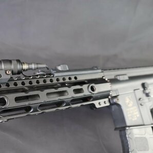 メーカー不明 M4 電動ガン MLOK 電子トリガー 3点バースト #11145の画像3