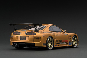 送料込　完全未開封　極上新品　1/18 TOP SECRET GT300 Supra (A80) Gold　トップシークレット　スープラ　ig2485