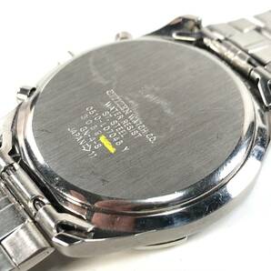 CITIZEN OXY CHRONOGRAPH W.R.10bar クォーツ腕時計（シチズン/0510/QUARTZ/クロノグラフ/JUNK）の画像6