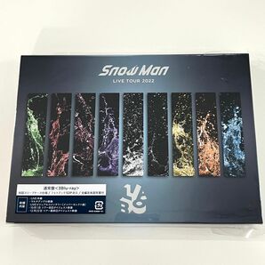 【3Blu-ray】SnowMan LIVE TOUR 2022 LABO 通常盤 初回仕様