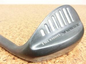 ♪ZEBRA ゼブラ CAMBER SOLE キャンバーソール ウェッジ 56° 純正スチールシャフト TRUETEMPER FLEX-? 中古品♪F1173