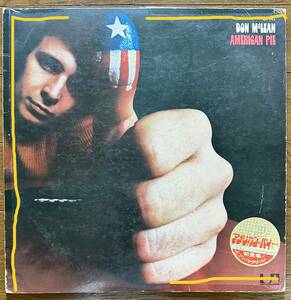 中古LPレコード簡易洗浄済み：DON McLEAN(ドン・マクリーン) / AMERICAN PIE(アメリカン・パイ) (国内盤)