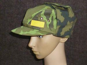 ヤフオク チェコ 軍用 グリーンカモフ 迷彩 キャップ 帽子 耳当て付き 新品 サイズ 54～55 milcap