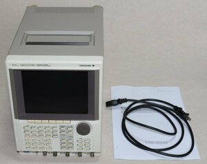 ヤフオク YOKOGAWA 100MHZ 4CHANNEL DEGITAL OSCILLOSCOPE DL1200E 未校正 動作品 デジタルオシロ