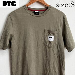 【複数割】エフティーシー FTC 半袖Tシャツ　Sサイズ　カーキ