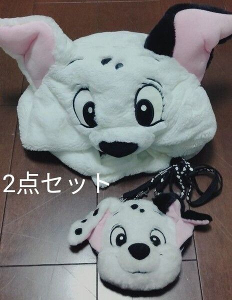 ディズニー ファンキャップ パスケース 101匹わんちゃん ダルメシアン