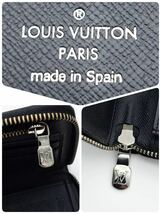 LOUIS VUITTON 未使用に近いモノグラム エクリプス ジッピーウォレット ヴェルティカル 長財布 ラウンドファスナーラウンドジップ_画像10