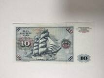 A 2252.ドイツ1枚1980年版紙幣_画像3