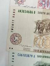 A 2176.南アフリカ4種 紙幣 旧紙幣 外国紙幣_画像2