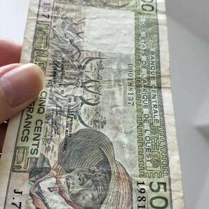 A 2177.アフリカ2種(SENEGAL)旧紙幣 外国紙幣 Money World の画像8