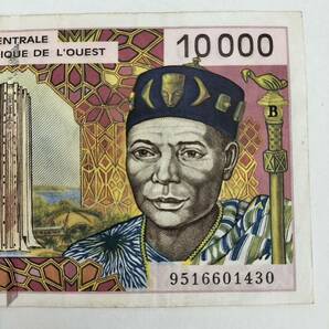 A 2249.アプリア(BENIN)1枚1995年 旧紙幣 Money World の画像3