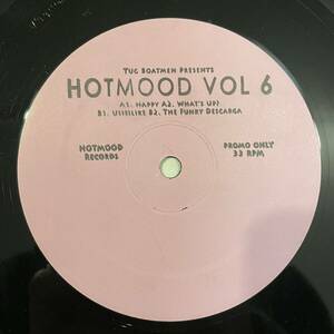 【12inchレコード】Hotmood Volume 6 / Hotmood Records HOTMOODS6 / Coati Mundi「Que Pasa」edit 他　収録