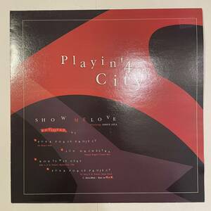 【12inchレコード】Playin' 4 The City 「Show Me Love (Revisited)」2001年Straight-Up SUP 2007/ DJ Deep / Franck Roger