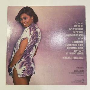 【LP】Dee Dee Bridgewater 「Bad For Me」Elektra 6E-188/It's The Falling In Loveカバー収録の画像2