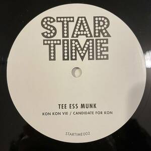 【12inchレコード】Tee Ess Monk 「Kon Kon Vie / Candidate For Kon」STARTIME002/ Kon remixes of T.S. Monk 「Candidate For Love」他