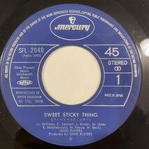 【7inch】Ohio Players 「Sweet Sticky Thing / Alone」国内盤「邦題:スイート・スティッキー」Mercury SFL2040_画像2